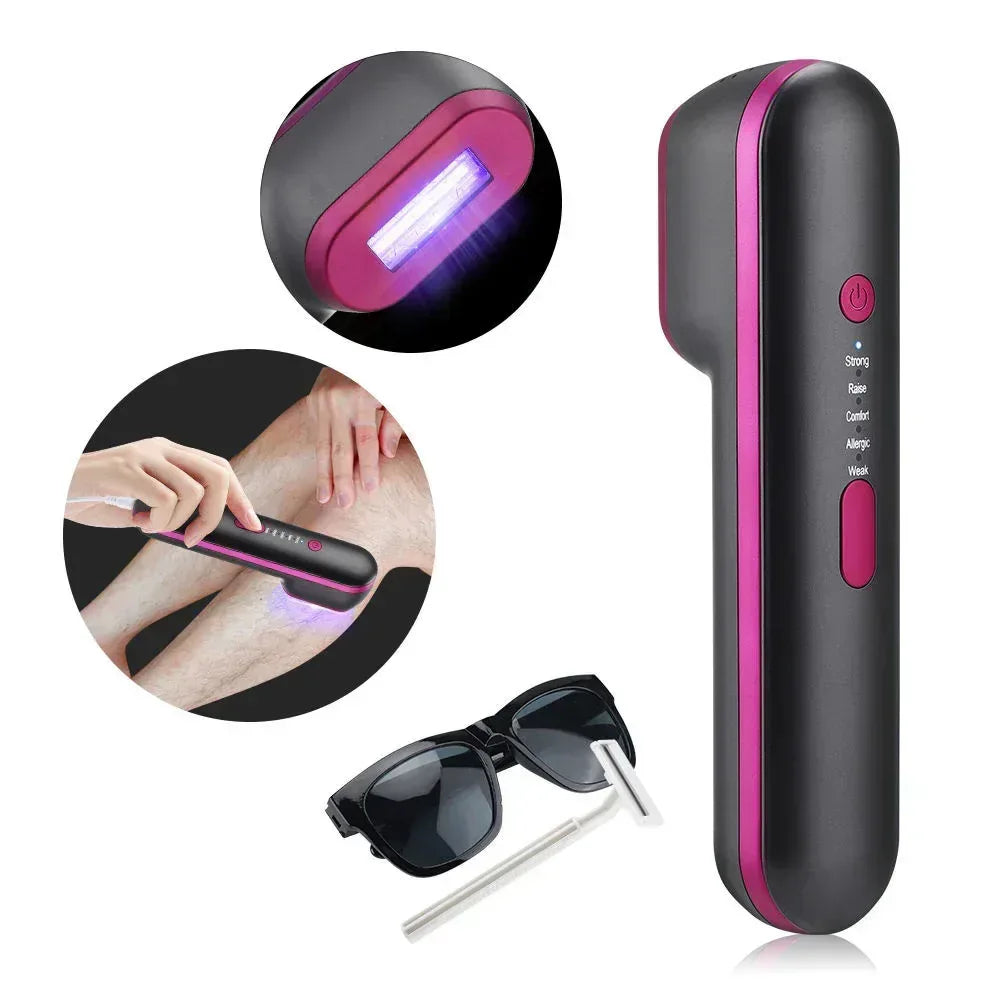 1PCS Laser Hair Removal For Women And Man 100,000 Flashes IPL Painless Laser Hair Removal - SABR & STYEL