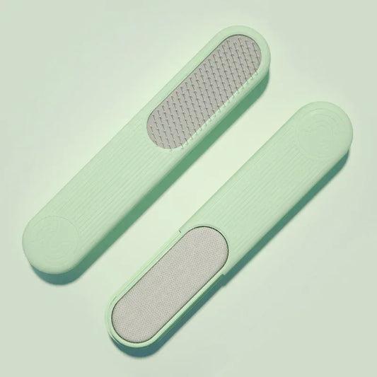 Double-sided Hair Removal Massage Comb Cleaning Beauty Tool Combing - SABR & STYEL
