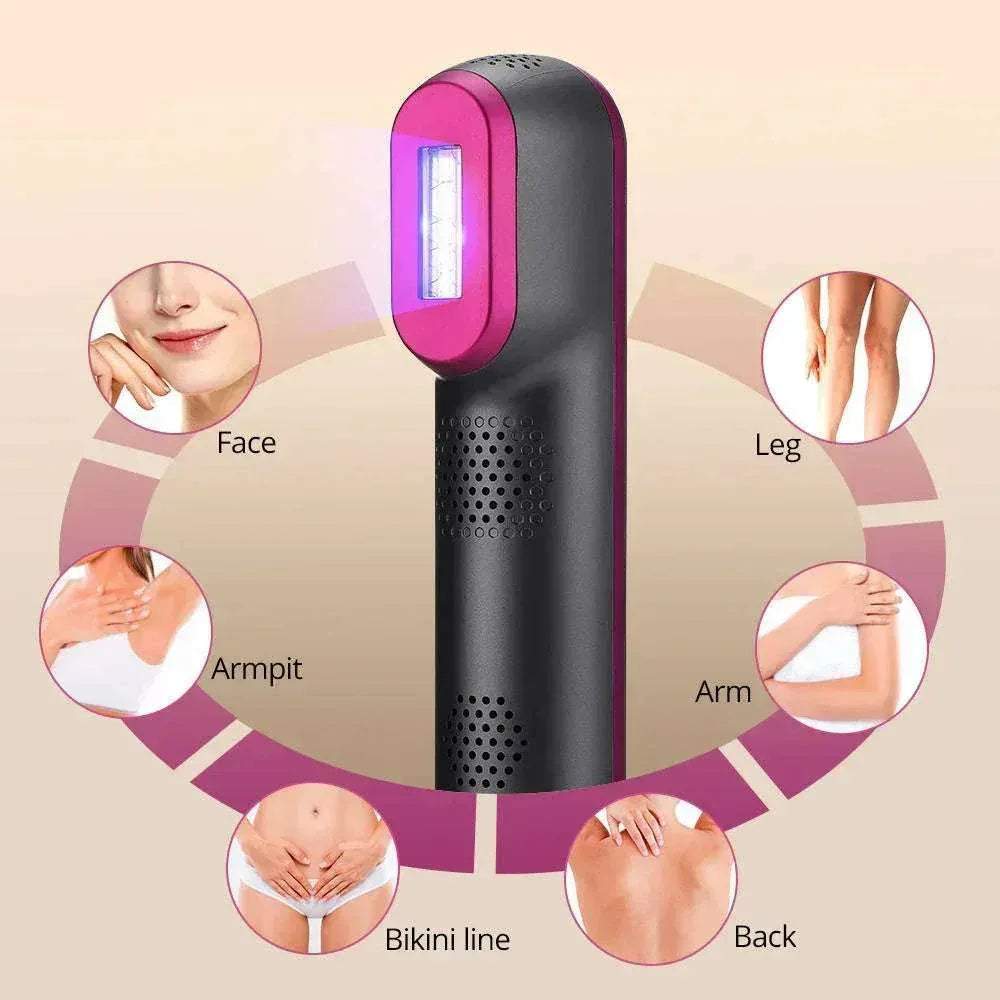 1PCS Laser Hair Removal For Women And Man 100,000 Flashes IPL Painless Laser Hair Removal - SABR & STYEL