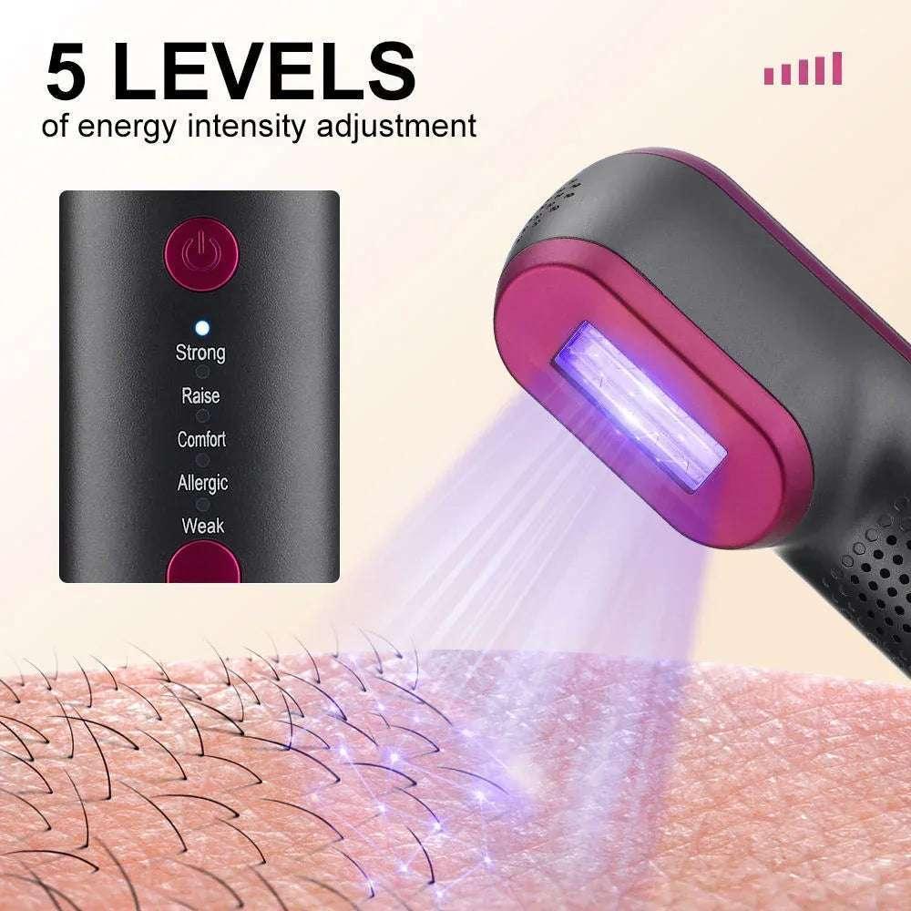 1PCS Laser Hair Removal For Women And Man 100,000 Flashes IPL Painless Laser Hair Removal - SABR & STYEL